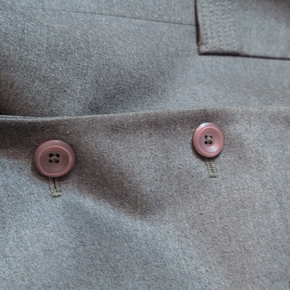 Ellen Tracy Charcoal Blazer/Jacket Size 14 - Picture 5 of 10